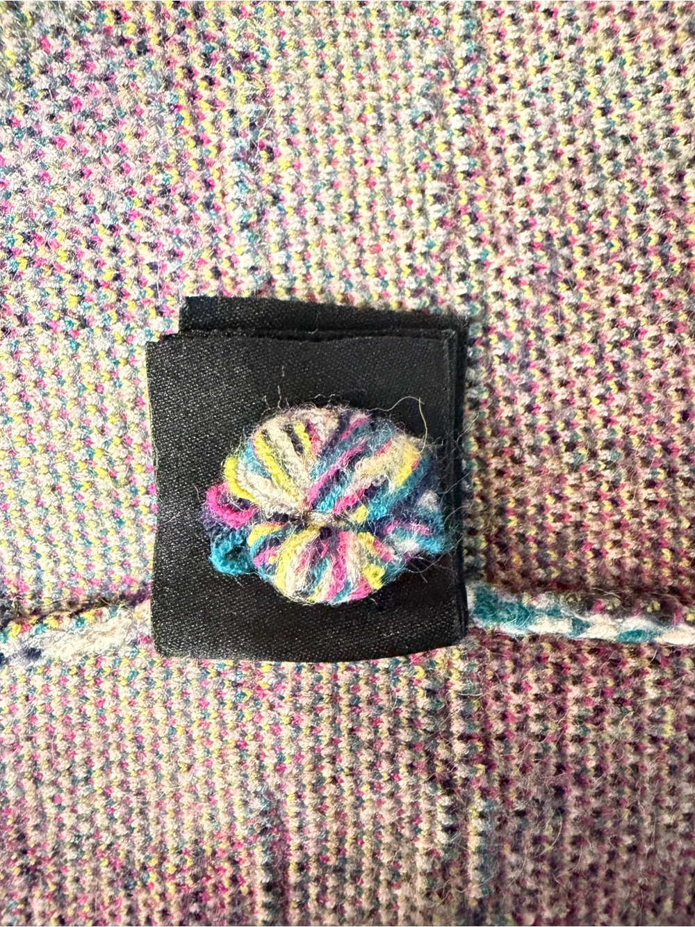 Akemi + Kin Kaleidoscope Sweater Knit Mini Dress Size Small 36855 - Picture 10 of 11